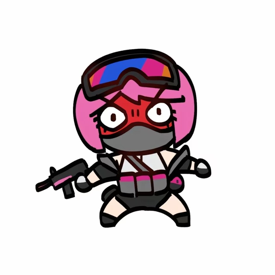 新款三角洲周边创意自制尼尔朵隆吗红脸干员亚克力背包装饰挂件