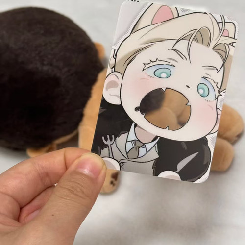 新款代号Anastasia同人自制高颜值亚克力大嘴透卡拍照收藏装饰