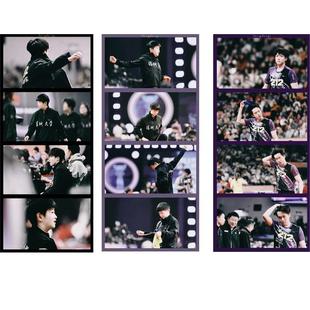 新款莎头王楚钦孙颖莎5114书签自印精美四宫格书签乒乓球系列卡片