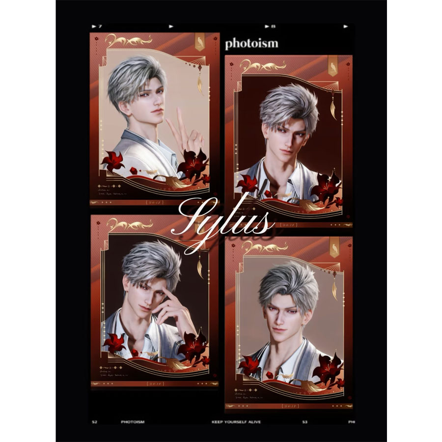 新款恋与深空周边自制高颜值秦彻生日拍立得拍照装饰收藏送友卡片