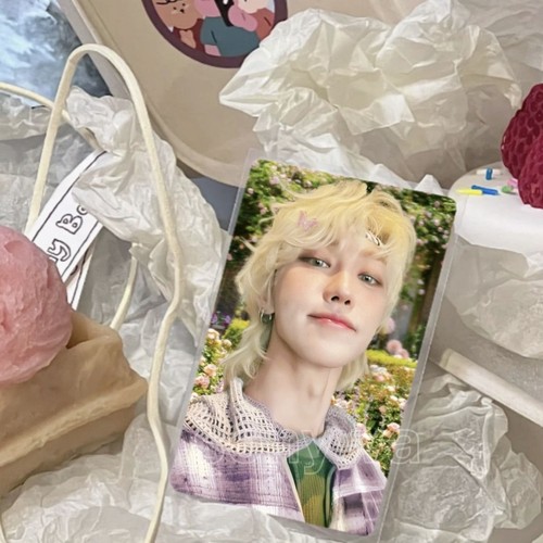 徐明浩The8小卡seventeen周边自印小卡片明信片diy打包材料