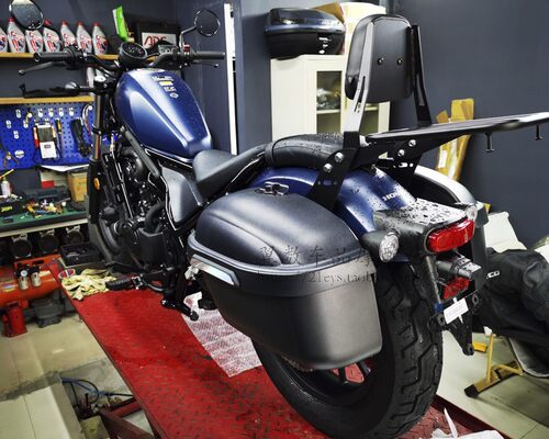 雅马哈 哈雷883边箱 本田叛逆者CM500 箱包 川崎 摩托车通用边箱