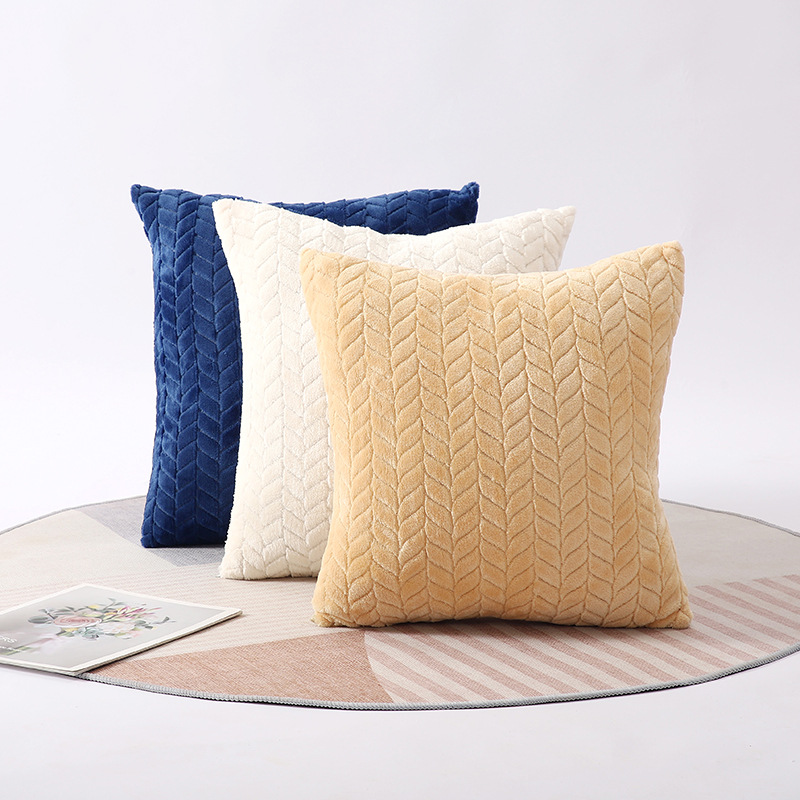 温柔高级感靠垫抱枕轻奢ins腰靠客厅沙发卧室床头靠枕客厅可拆洗