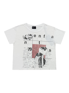 【现货】Enfants Riches Déprimés ERD 白色药剂师印花短袖T恤