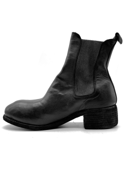 【现货】Guidi PL07 春秋新款黑色套筒切尔西靴 女款复古短靴靴子