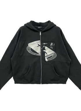 【现货】Enfants Riches Déprimés ERD Assemblage圣经拉链帽衫