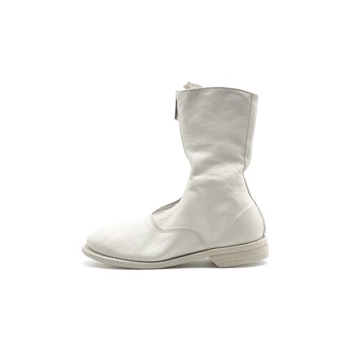 正品Guidi310前拉链中筒马皮靴