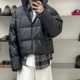 男女90白鸭绒加厚冬季 INTENSE modern痞帅皮衣羽绒服短款 潮流外套