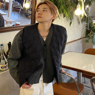 INTENSE 内胆OUTDOOR羽绒马甲超轻叠穿内搭白鸭绒外套冬季男士