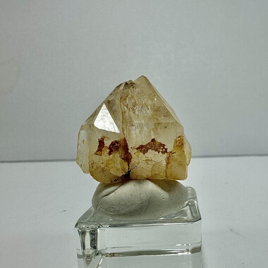 天然黄金喜马小房子高频高能水晶 资料库水晶29x23x28mm 21.5g