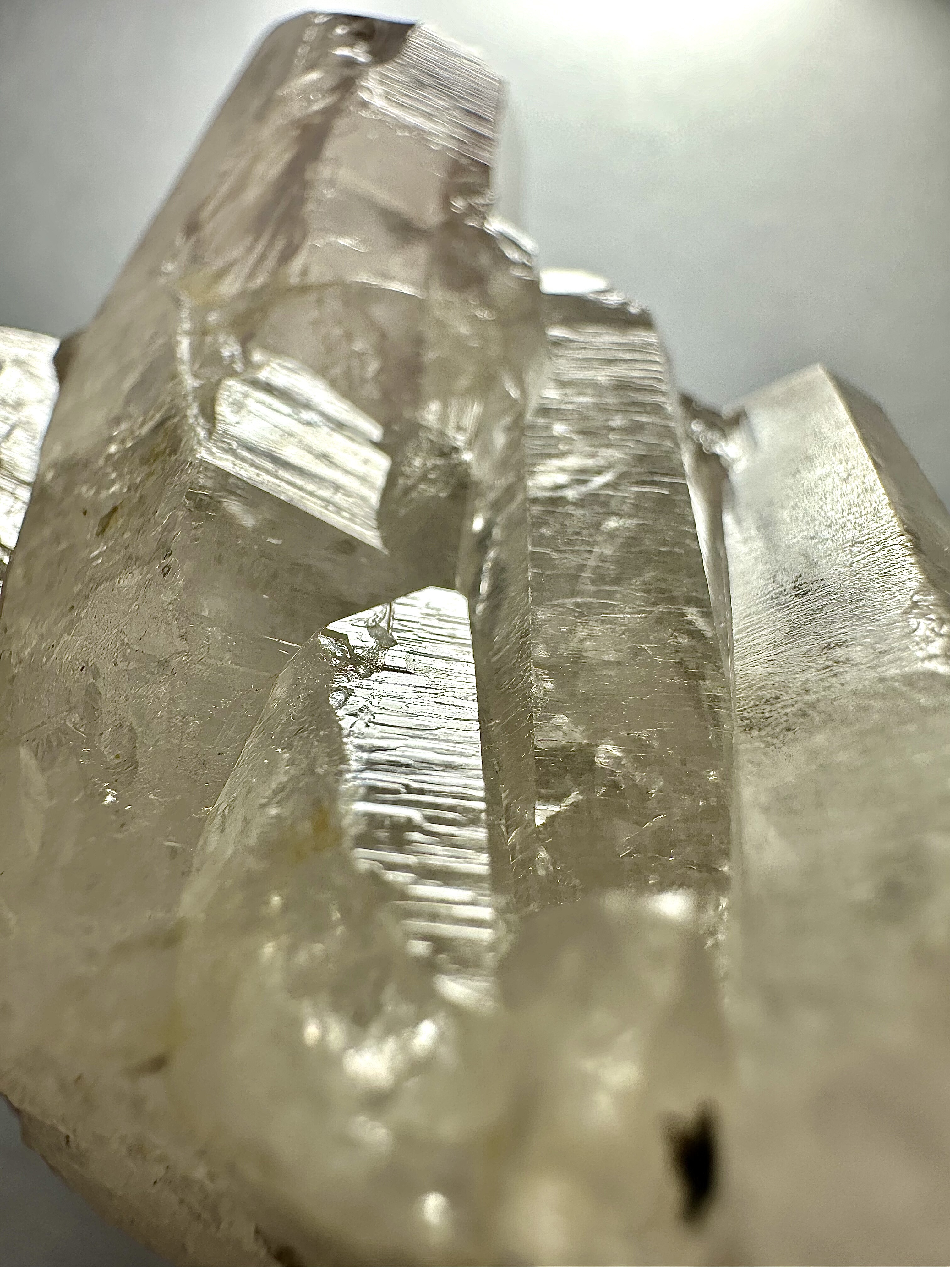 天然水晶 马达加斯加晶簇 马岛晶簇 82x78x80mm 304g 手串消磁