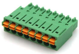 3.5mm自锁式插拔凤凰接线端子15EDGKN/KF2EDG/FMC1.5-ST