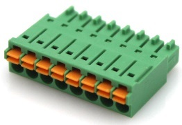 FMC1.5 KF2EDG 插拔凤凰接线端子15EDGKN 3.5mm自锁式