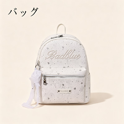 日本バッグ爱心刺绣Badblu