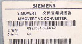 ￥主驱动 6SE7021-3EB61矢量控制变频器设备紧凑型设备6SE70213