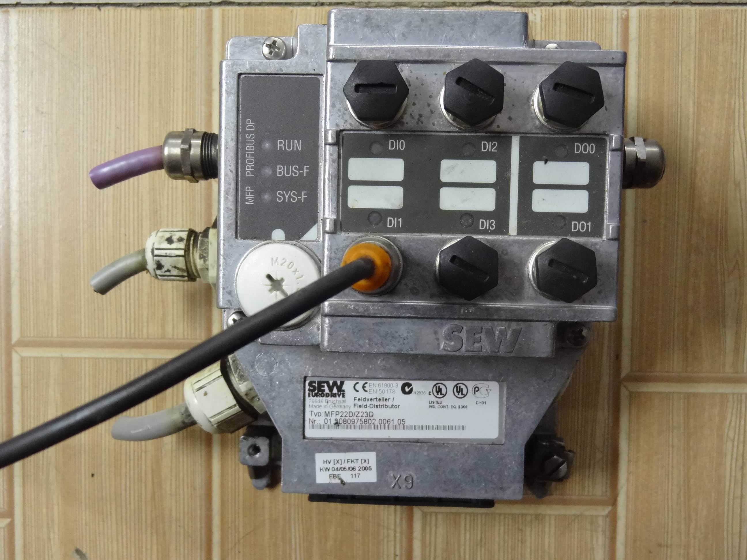 原装拆机MFP22D/Z23D SEW 电机配套通信模块 原装德国进口询价