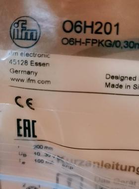 ！IFM易福门传感器O6H201 O6H200 06H200 06H201询价