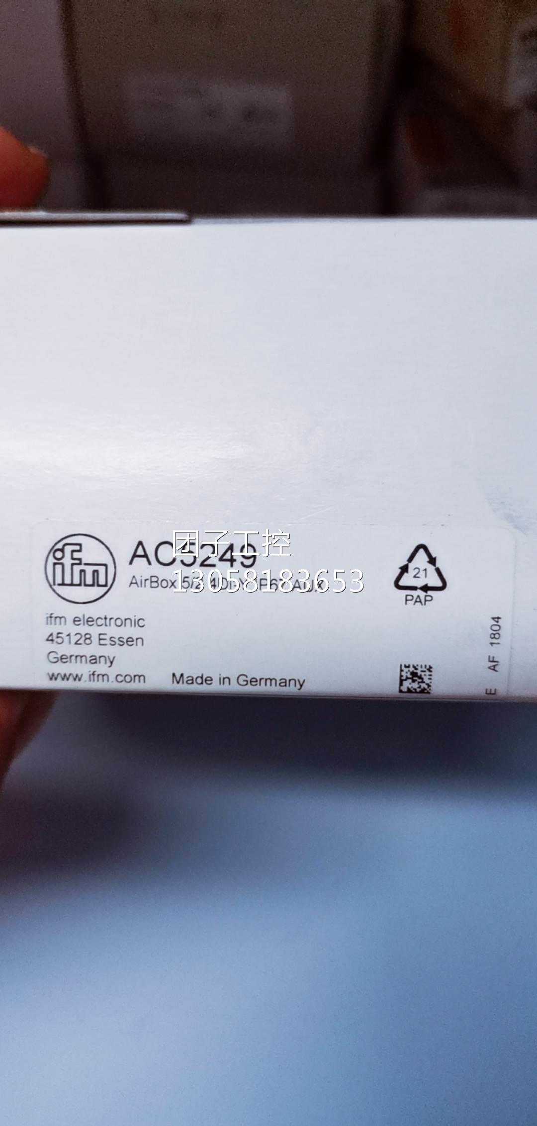 ！IFM易福门全新原装正品AC5249现货询价