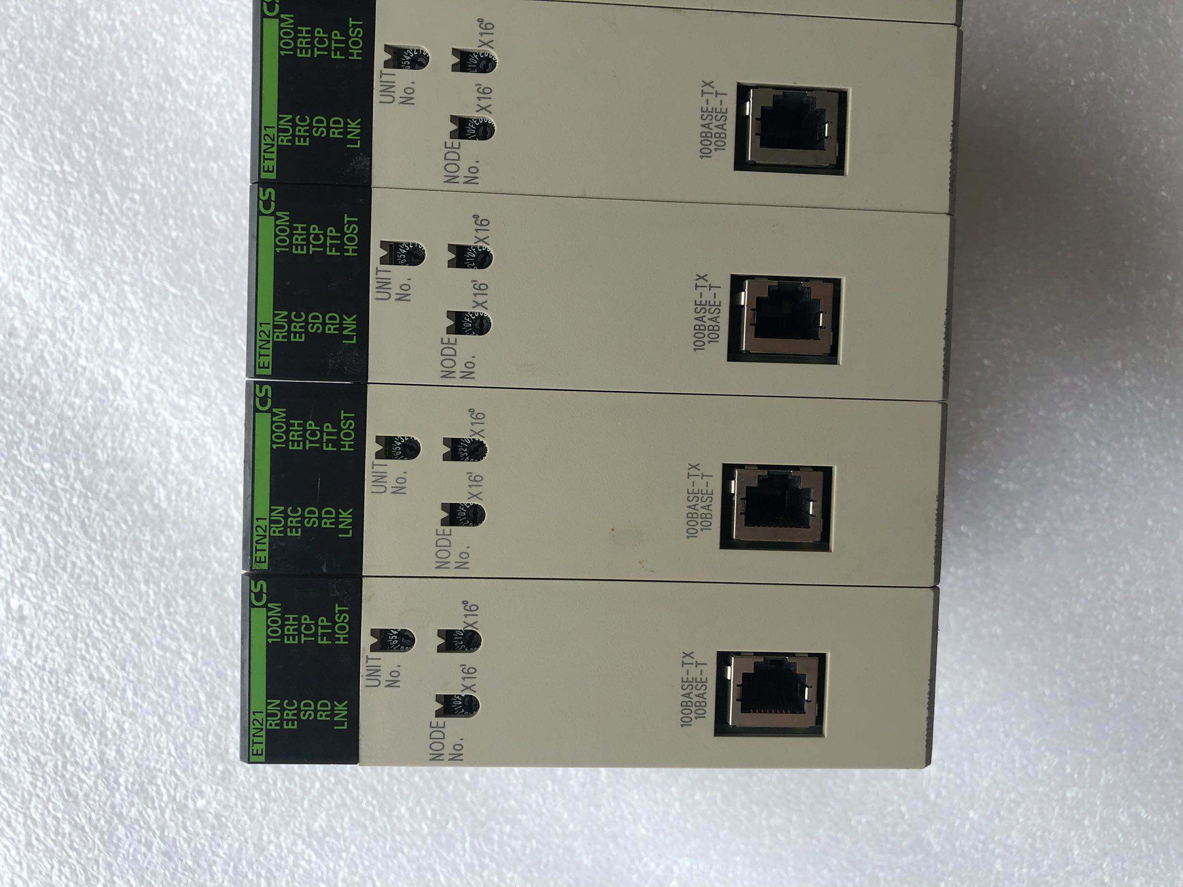欧姆龙 CS1W-ETN21 CS1W-ETN11 设备拆机 测