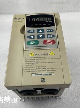 成色好台达变频器VFD-B系列 VFD015B23A 1.5kw 3项220v现货已测试