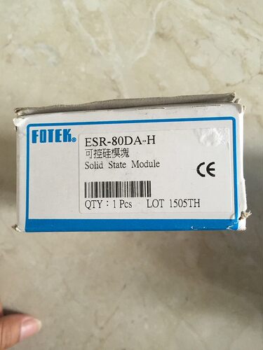 议价*ESR-80DA-H 台湾 阳明 FOTEK 三相高功率固态继电器 全￥