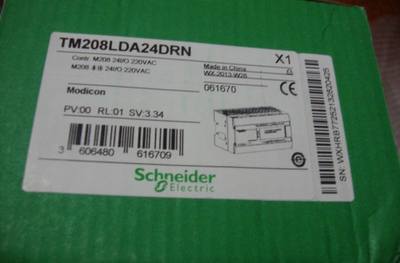 全新原装施耐德可编程控制器PLC M208系列 TM208LDA24DRN官方保修