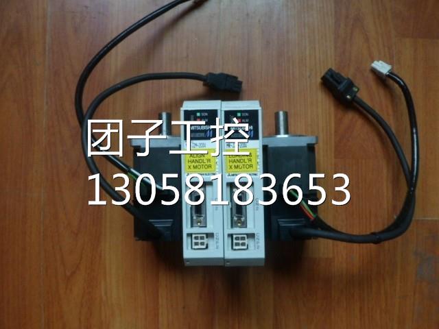 ！三菱伺服驱动器电机 HC-MFS23+MR-J2M-20DU 拆机 销售询价
