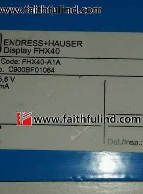 @E+H FHX40-A1A 恩德斯豪斯全新远程显示仪 Endress Hauser询价