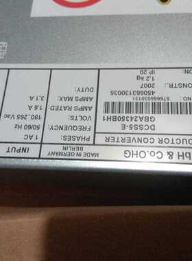 奥的斯DCSS5-E门机变频器GCA24350BH1/GBA24350BH1进口全新带包装