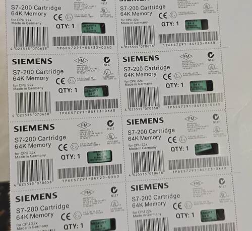 $西门子 6ES7 291-8GF23-0XA0 SIMATIC S7-200存储器卡模块MC2询