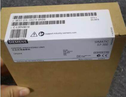 全新西门子S7-314CPU模块6ES7314-1AG14/6BH04/6CH04/6EH04-0AB0