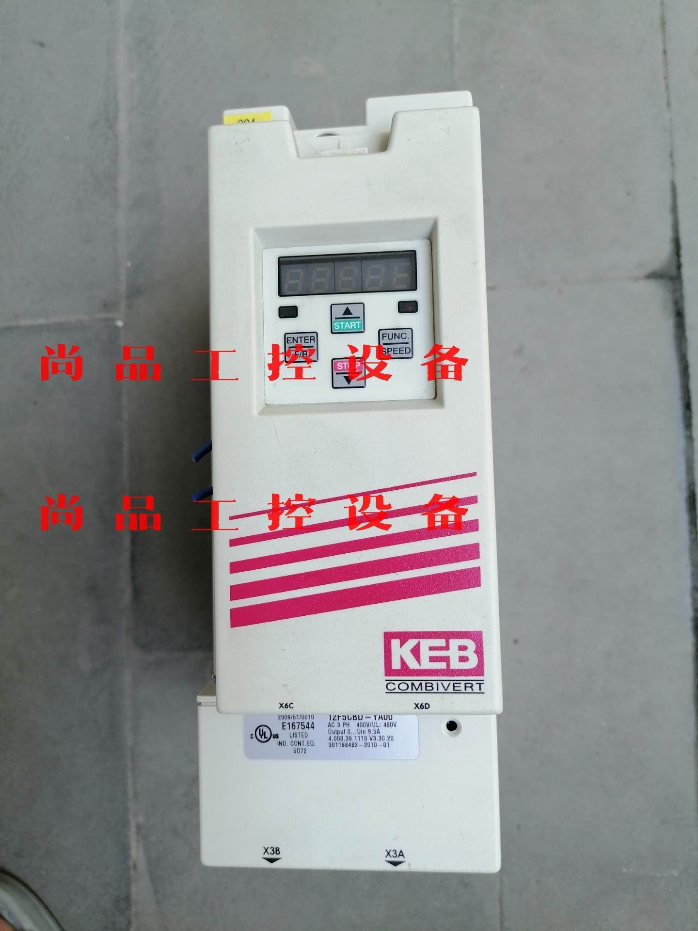 科比变频器一台 型号12F5CBD-YA00 拆机，询价