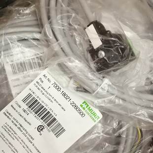 穆尔murr电磁阀插头7000-18021-2260500原装进口现货,图片实物拍