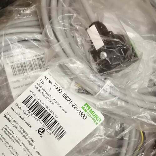 穆尔murr电磁阀插头7000-18021-2260500原装进口现货，图片实物拍