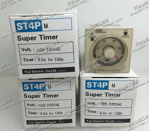 ！兴隆工控原装正品 富士FUJI 时间继电器 ST4PM 100-240VAC 24VD