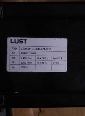 LUST 路斯特 LSMM13-200-4N-000nLSMM13-300-4N-000询价