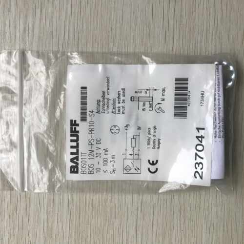 BOS01TT BOS12M-PS-PR10-S4 全新原装 巴鲁夫 实物照片询价