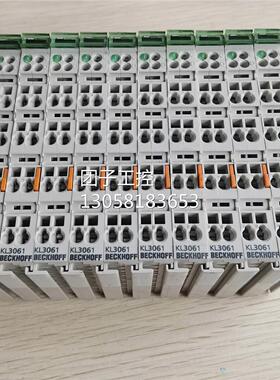 ￥ 原装拆机 BECKHOFF 倍福 KL3061 成色实物照片 询价