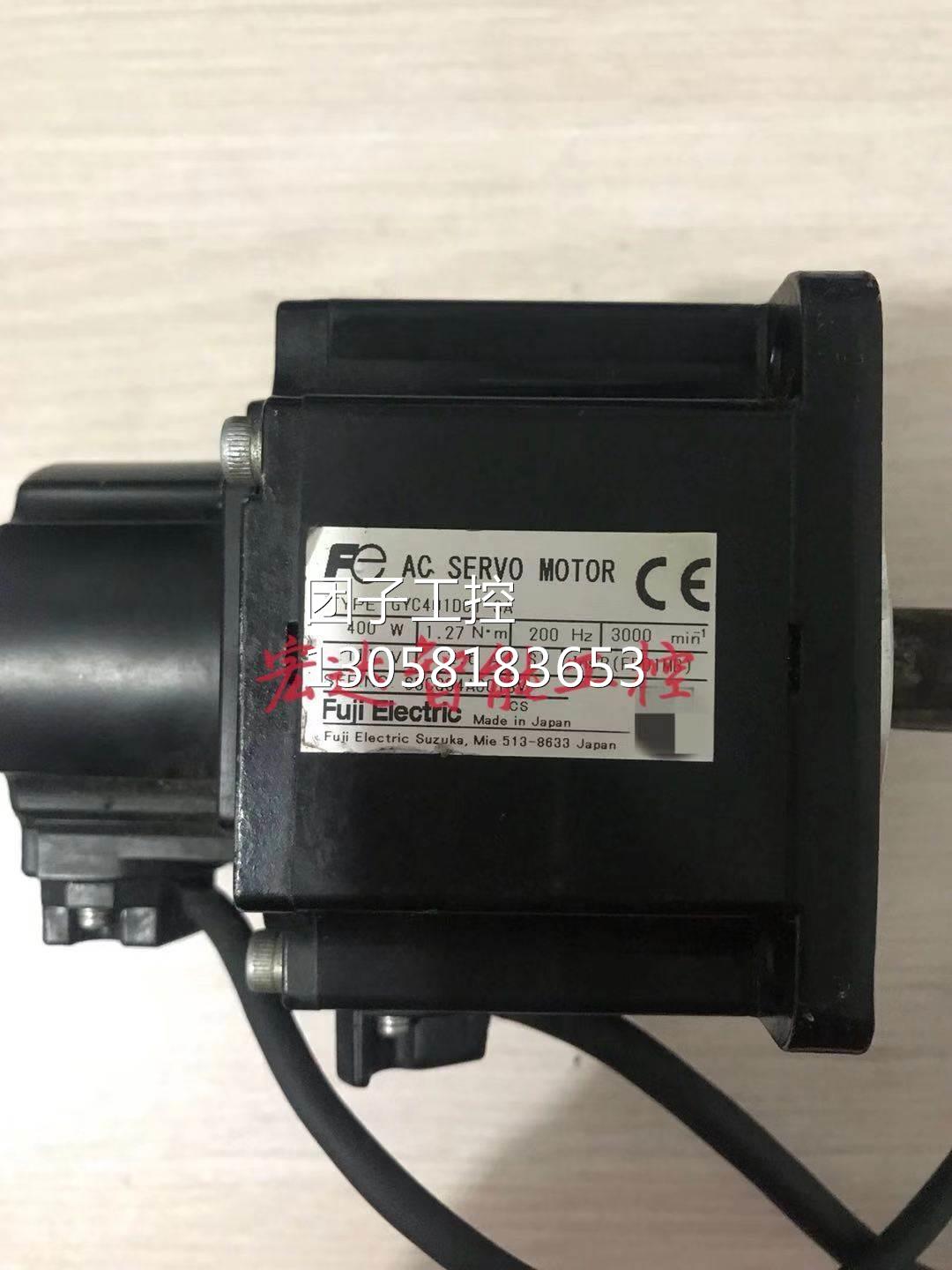 ￥GYC401DC1-SA富士伺服电机400W 拆机 现货实物图测试 询价