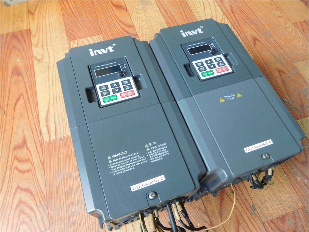二拆机英威腾手GD010系列变频器GD100-004G-4 4KW MGG3V80实图询