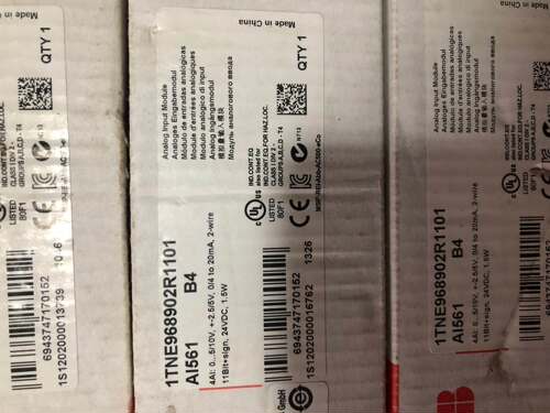 ABB全新模块，AI561 B4 1TNE968902R1101询价
