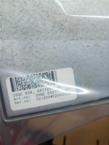 ！ABB喷涂机器人电池单元 DSQC508 3HNE03277-1/01询价