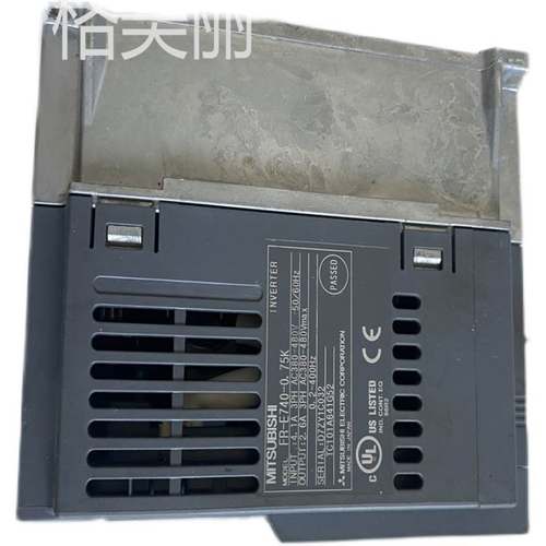 拆机三菱E700变频器FR-E740-0.75K-CHT 0.75KW380V现货已测试包好