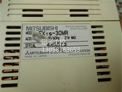 ￥ 原装拆机三菱PLC FX1S-30MR-001 询价