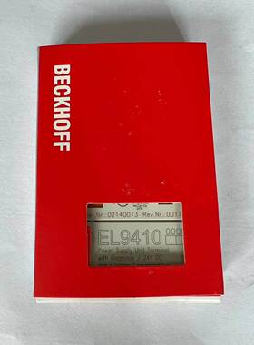 BECKHOFF倍福模块EK1100 EL1008 EL2008 EL6731 EL9410 EL6751询