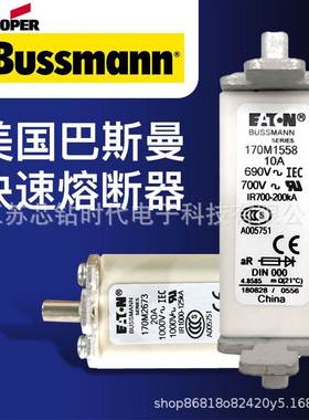 型号齐全巴斯曼快速熔断器电子元器件170M1359 170M1360 170M1361