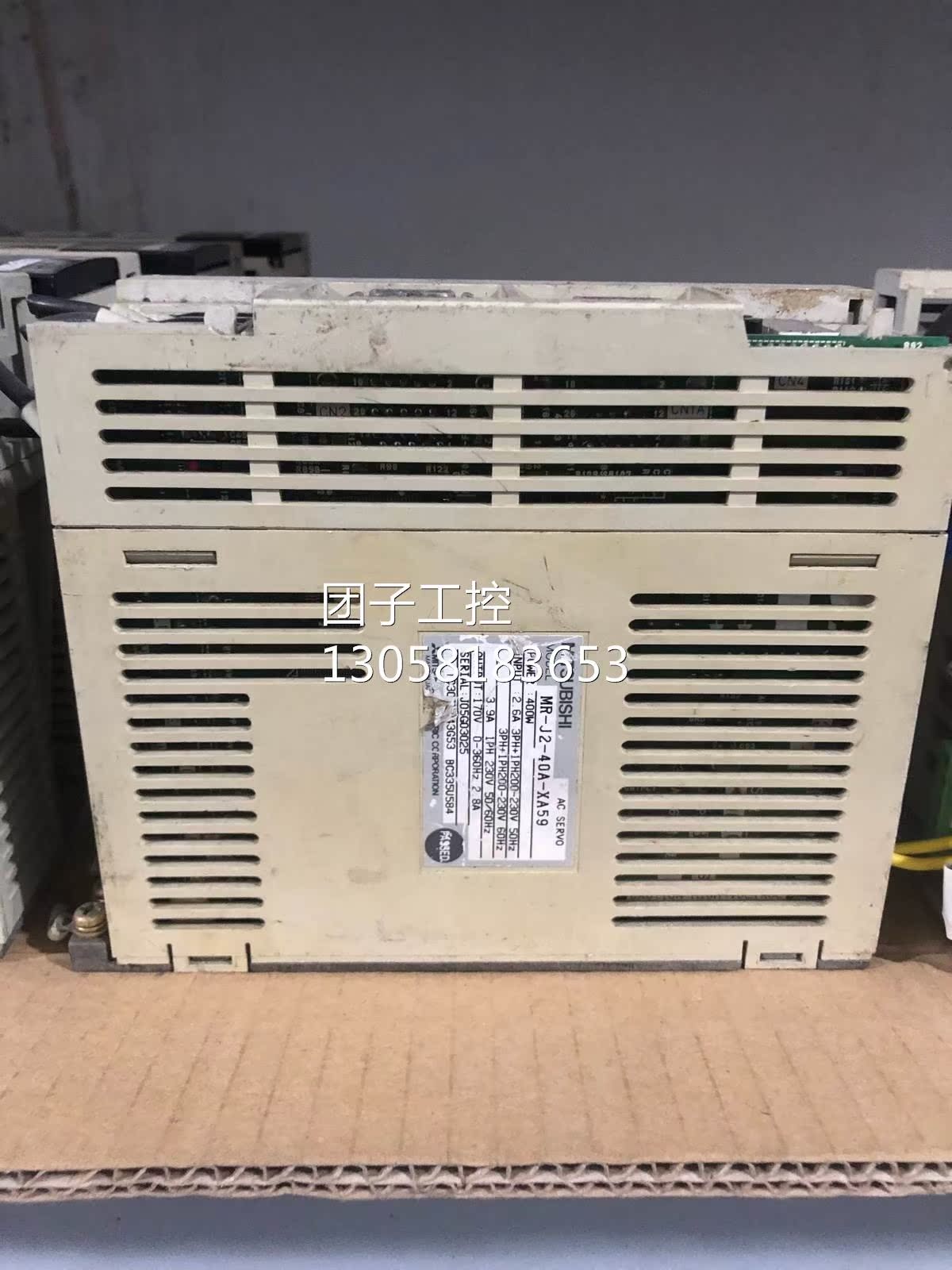 ￥三菱伺服驱动器 MR-J2-60C 测试好 询价