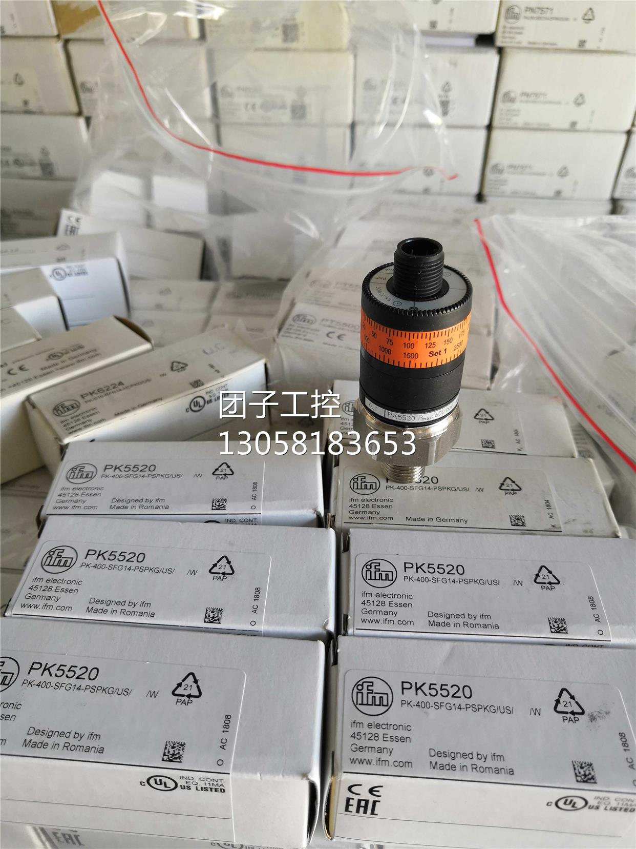 ！IFM易福门 PK5520 PK5521 PK5522 PK5524传感器询价