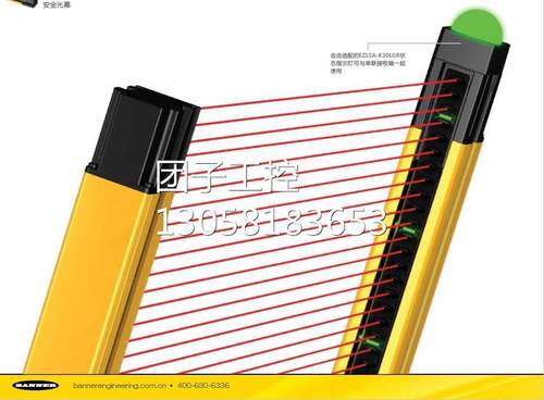 ！美国邦纳BANNER四级安全光栅SLLP23-350P88 LS系列全新原询价