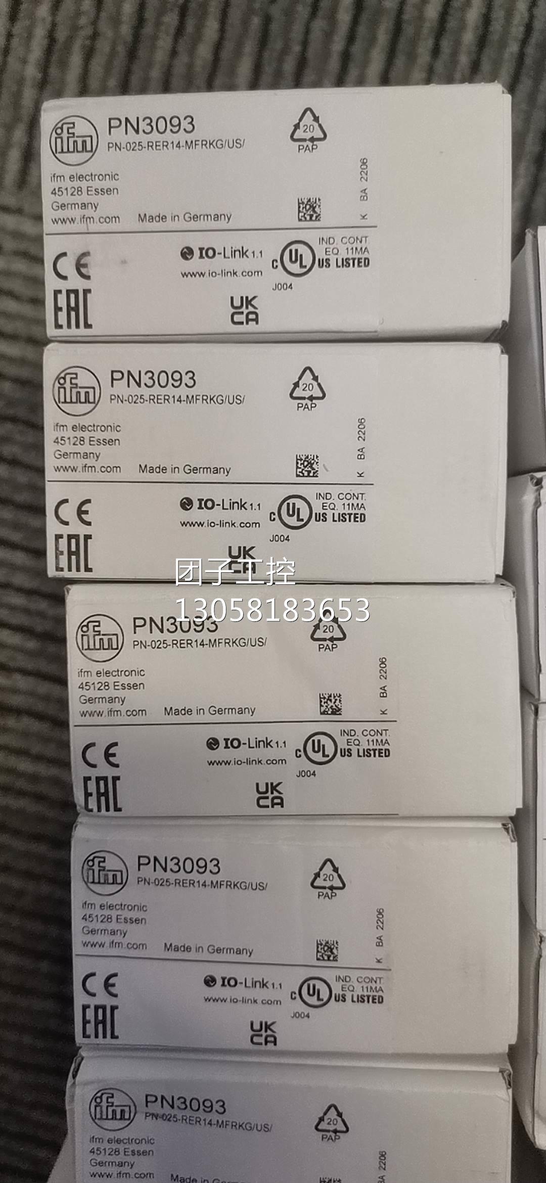 !IFM易福门压力开关PN3070现货PN3071 PN3092 PN3询价